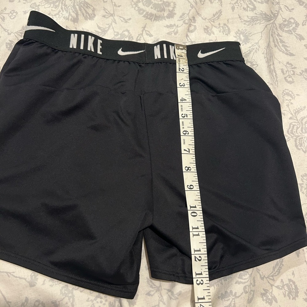 Nike Black and Gray Dri-FIT Shorts